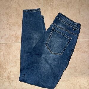 Stylish Blue Skinny Jeans for Women